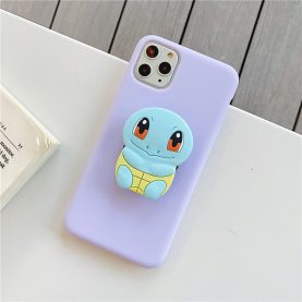Charizard Squirtle Bulbasaur Grip For Samsung Galaxy S6 S7 Edge S8 S9 S10 S20 Ultrar FE Note 5 8 9 10 20 Plus Cover